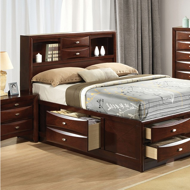 FOA FM7210CH-F Zosimo Cherry Full Bed ( Special Order Only )