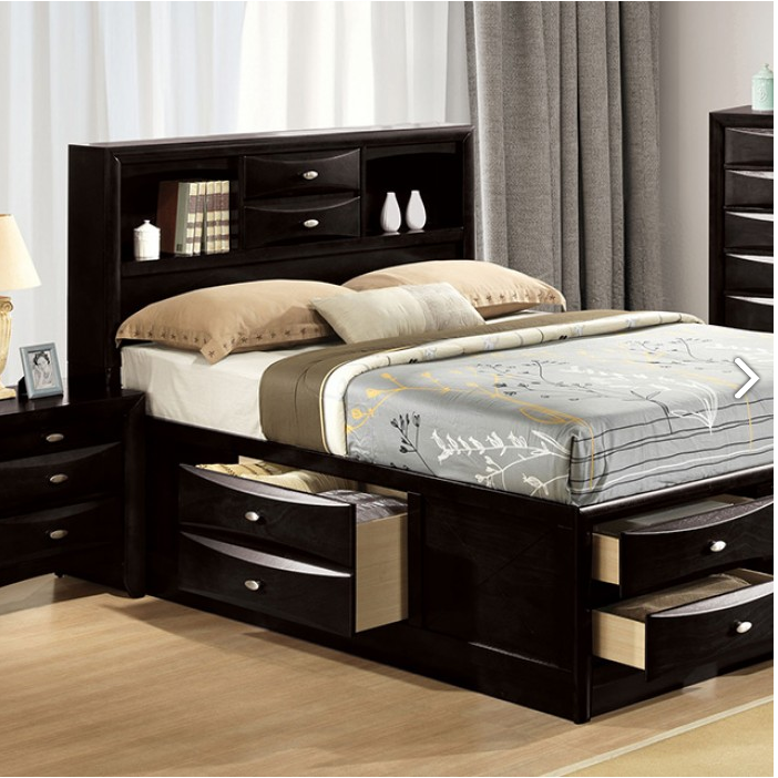FOA FM7210BK-F Zosimo Black Full Bed ( Special Order Only )