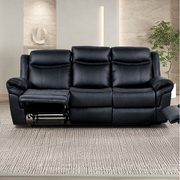 FOA NX6001BK-SF Agata Black Manual Sofa