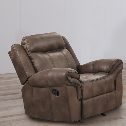 FOA NX6001BR-CH Agata Brown Manual Glider Recliner