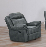 FOA NX6001DG-CH Agata Dark Gray Manual Glider Recliner