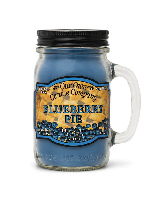 Our Own Candle Company Blueberry Pie Mason Jar