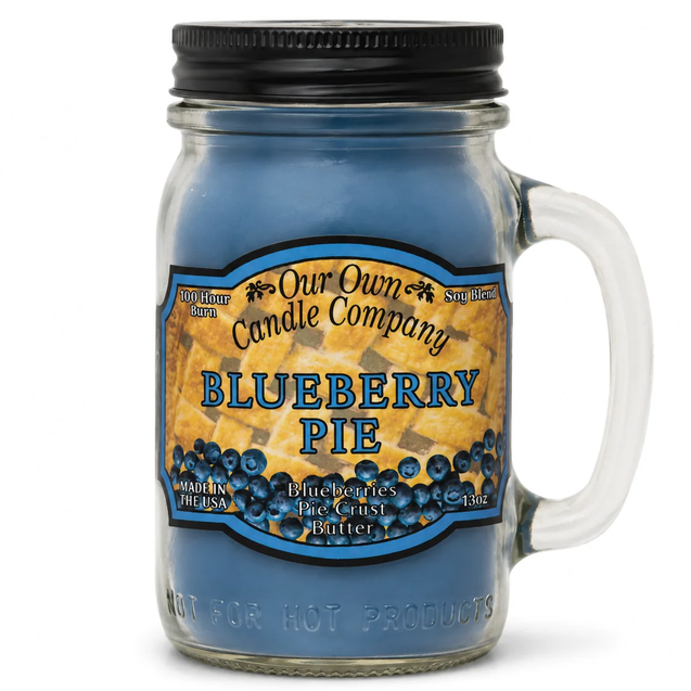 Our Own Candle Company Blueberry Pie Mason Jar