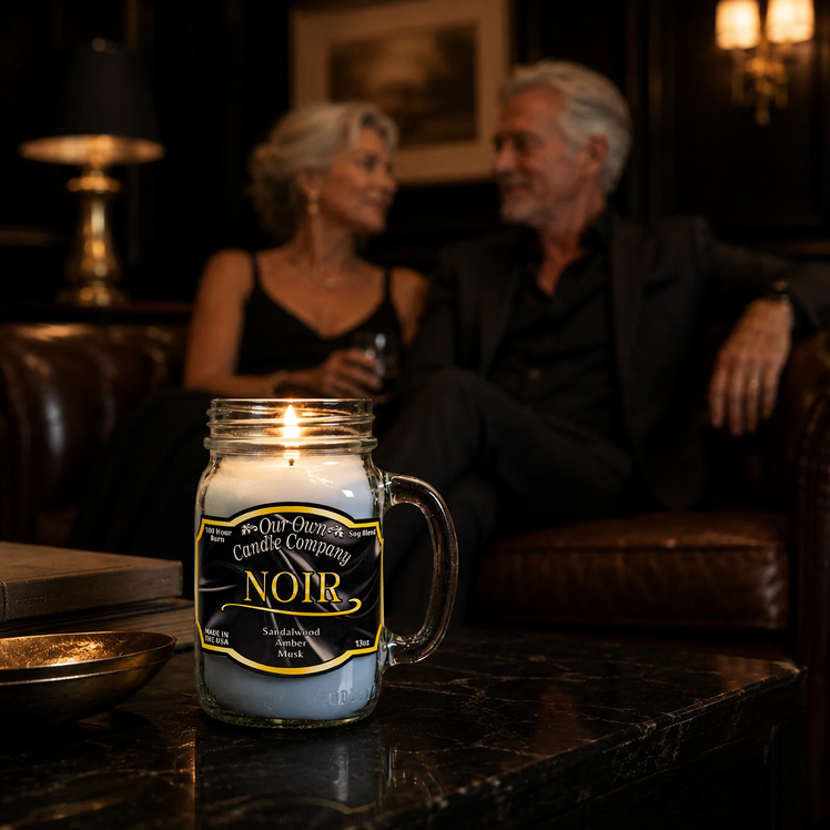 Our Own Candle Company Noire Mason Jar Candle