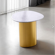 FOA FM47005WH-ST Northwich White Side Table