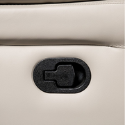 FOA FM69003WH-CH-M Glarus Off White Leather Manual Recliner