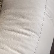 FOA FM69003WH-CH-M Glarus Off White Leather Manual Recliner