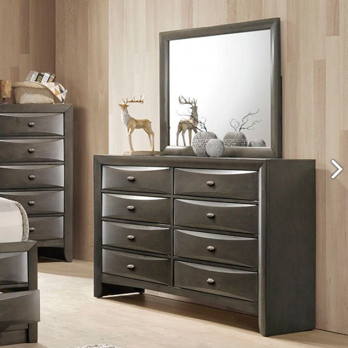 FOA FM7210GY-D Zosimo Gray Dresser ( No Mirror )