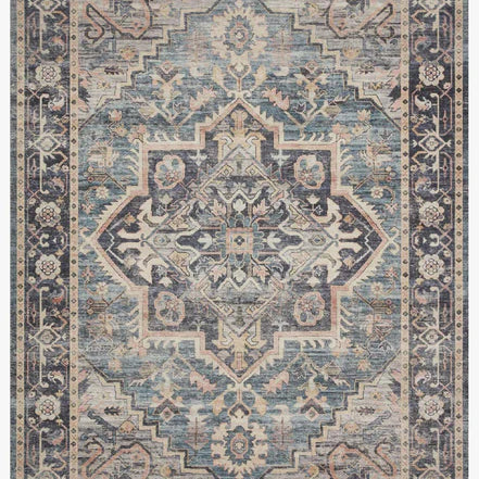 Loloi Hathaway HTH-01 Navy / Multi 5' x 7' 6" Rug