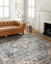 Loloi Hathaway HTH-01 Navy / Multi 5' x 7' 6" Rug