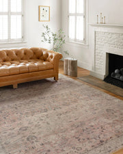 Loloi Hathaway HTH-06 Blush / Multi 5' x 7' 6" Rug