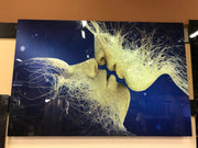 Classy Art SF1518 Tempered Glass w/ Foil 40 x 60 Lasting Kiss
