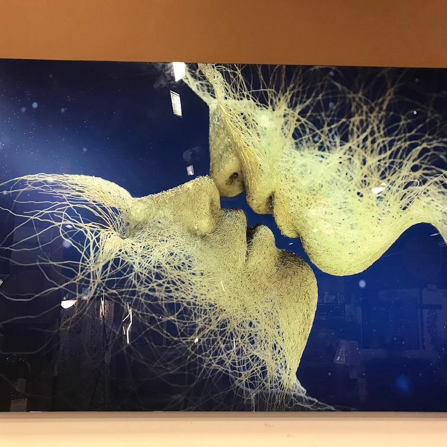 Classy Art SF1518 Tempered Glass w/ Foil 40 x 60 Lasting Kiss