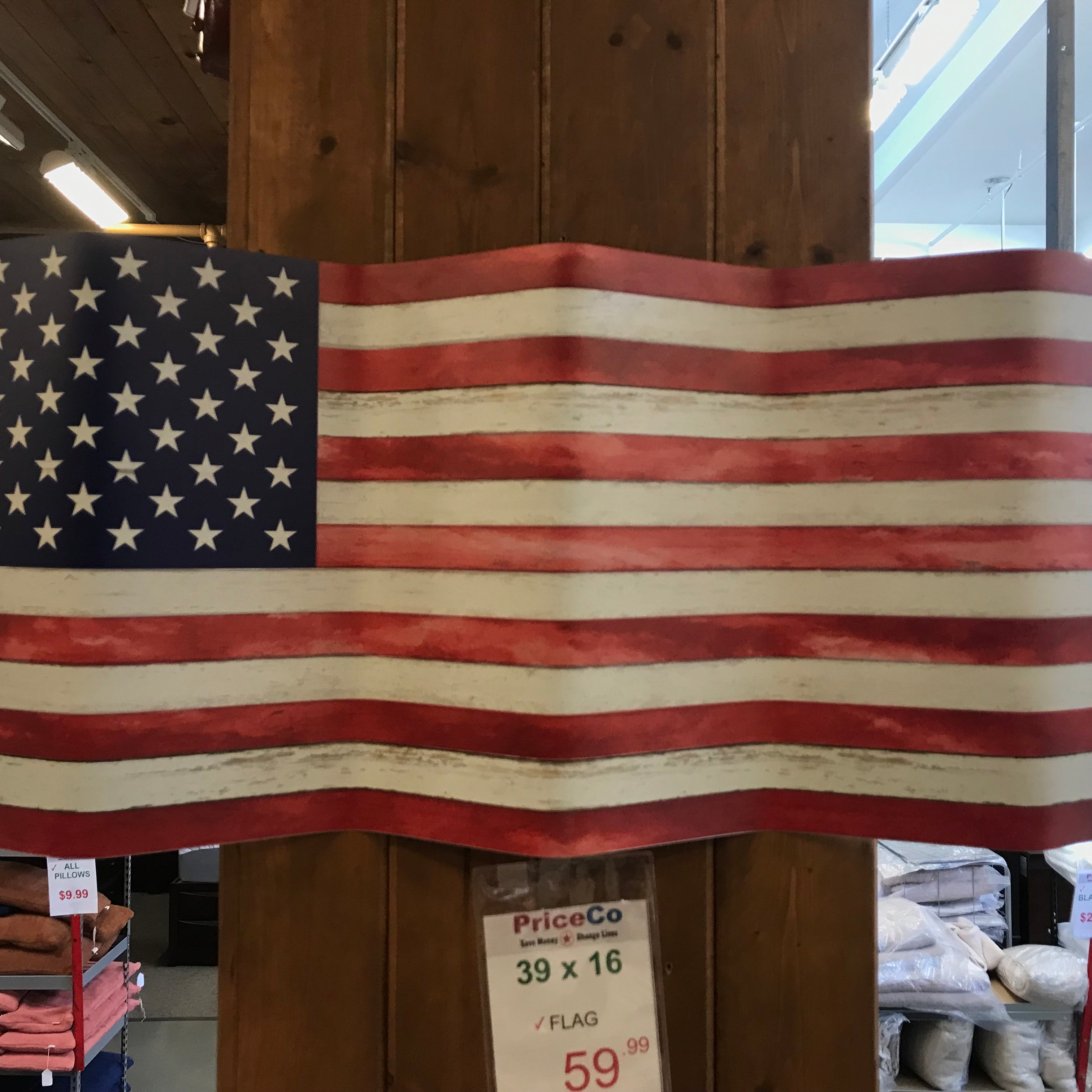 Classy Art WF2784 American Flag 39 x 16