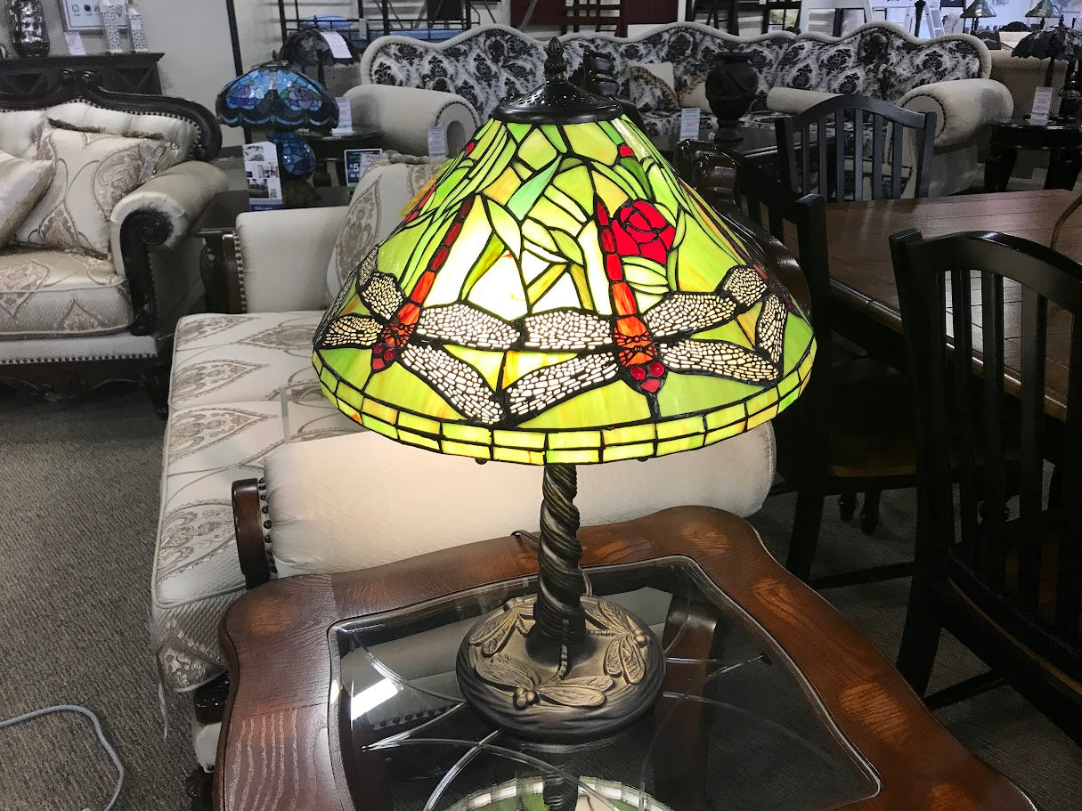 Cal Lighting BO-3108TB Tiffany Table Lamp
