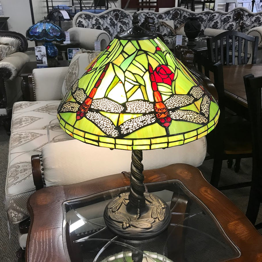 Cal Lighting BO-3108TB Tiffany Table Lamp