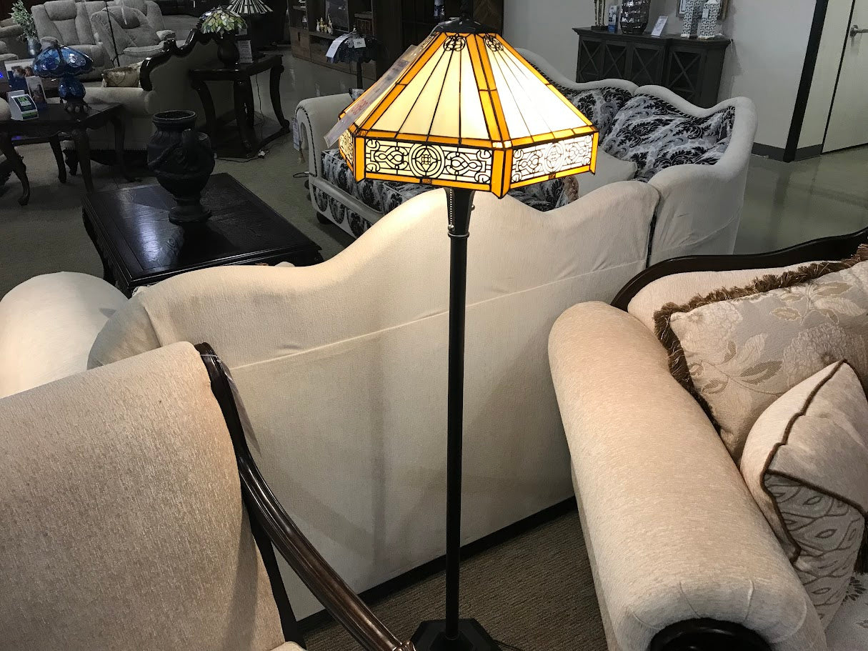 Cal Lighting BO-3112FL Tiffany Floor Lamp