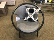 Homelegance 1033F1S Grey Accent Chair