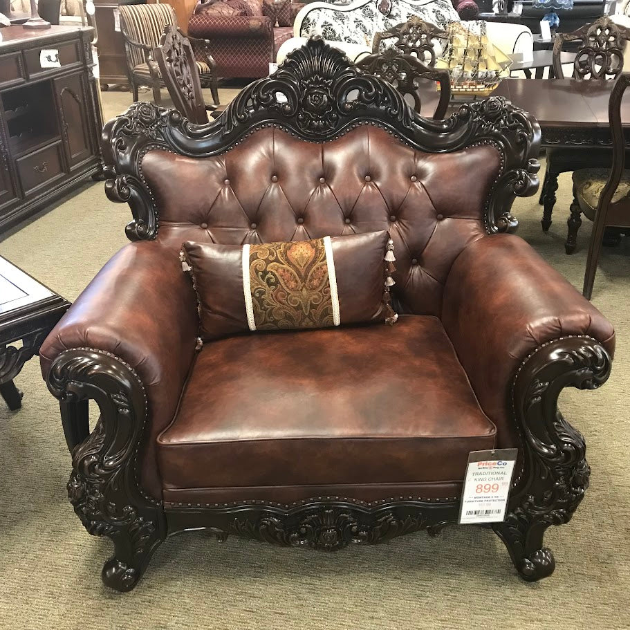 FOA FM65005BR-CH Palencia Traditional Chair