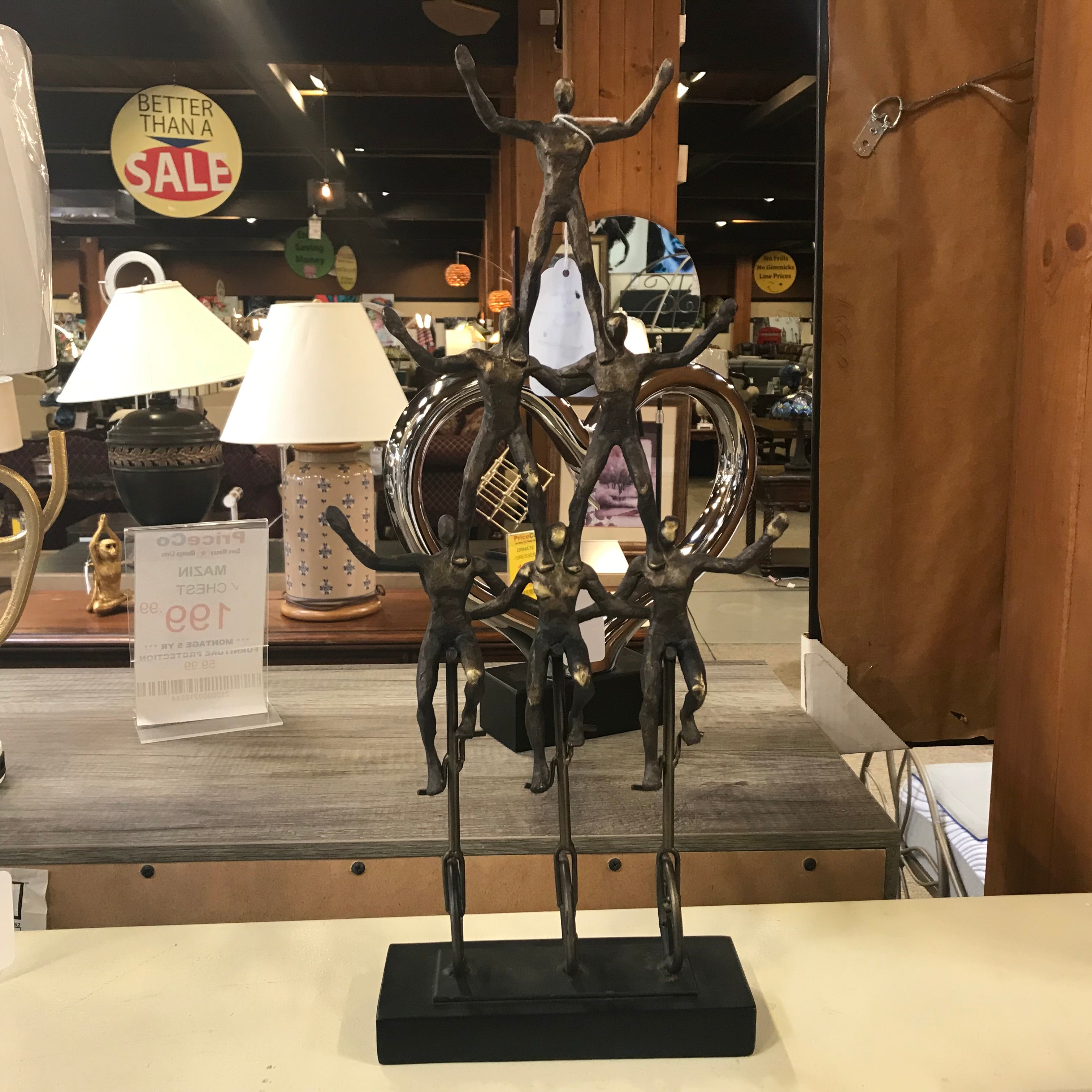 UMA 94158 Bronze People Sculpture