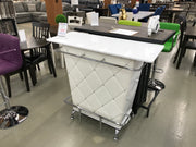FOA CM-BT6464WH Fuero Glam White Bar Table