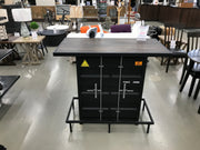 FOA CM3789BK-BT Bar Height Table w/ L.E.D Lights