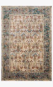 Loloi Isadora ISA-02 Oatmeal  / Multi 5' x 7' 3" Rug