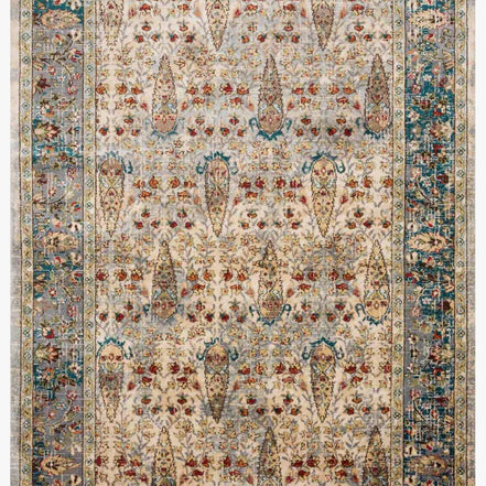 Loloi Isadora ISA-02 Oatmeal  / Multi 5' x 7' 3" Rug