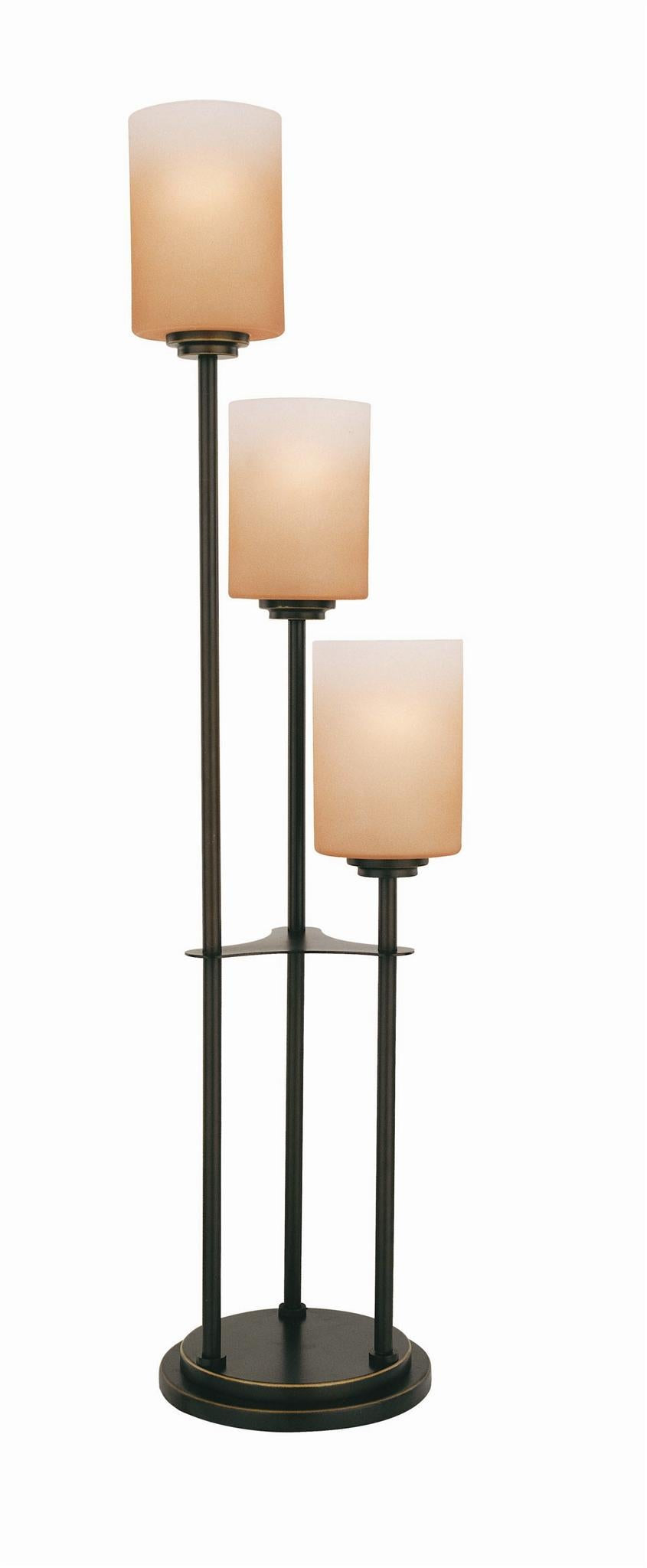 Lite Source LS-20700D/BRZ Bess 3 Light Table Lamp