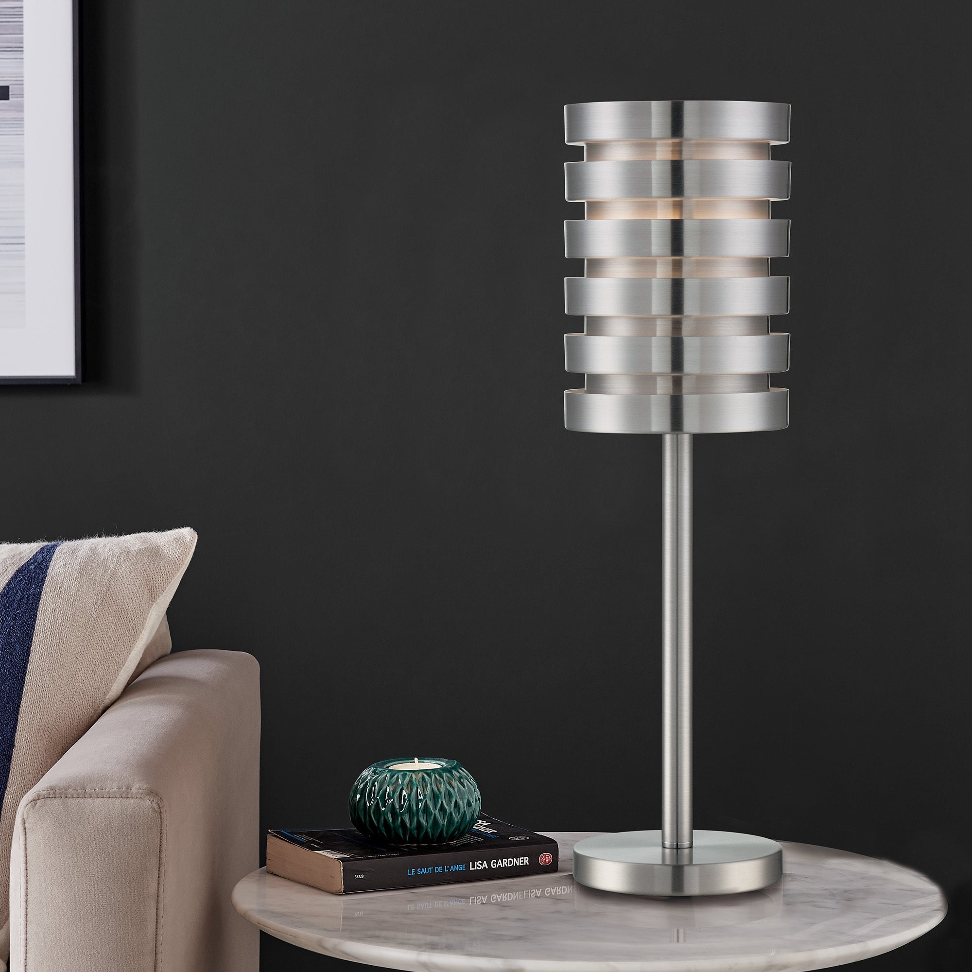 Lite-Source LS-22923ALU Tendrill II Table Lamp