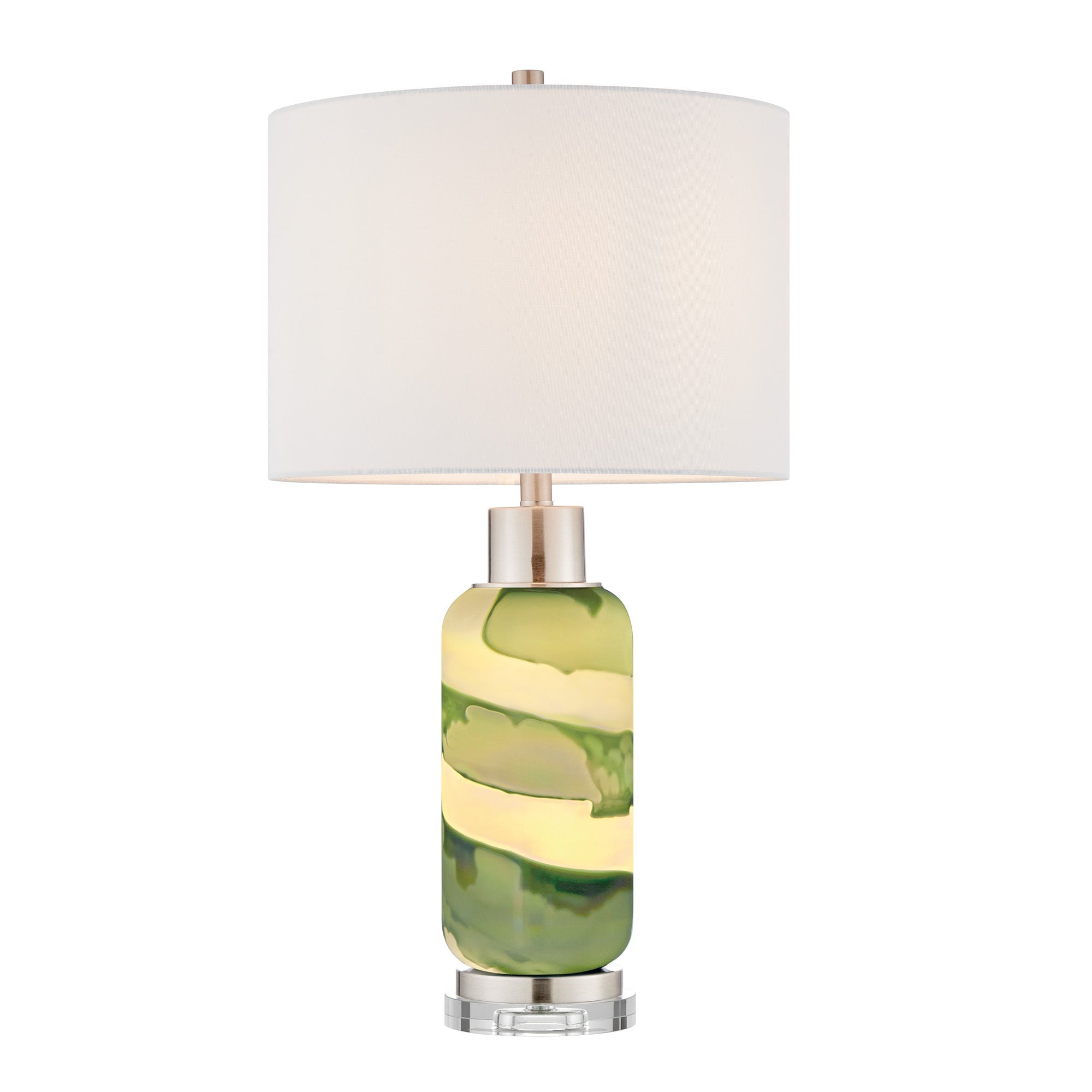 Lite Source LS-23858 Fleming Green Table Lamp