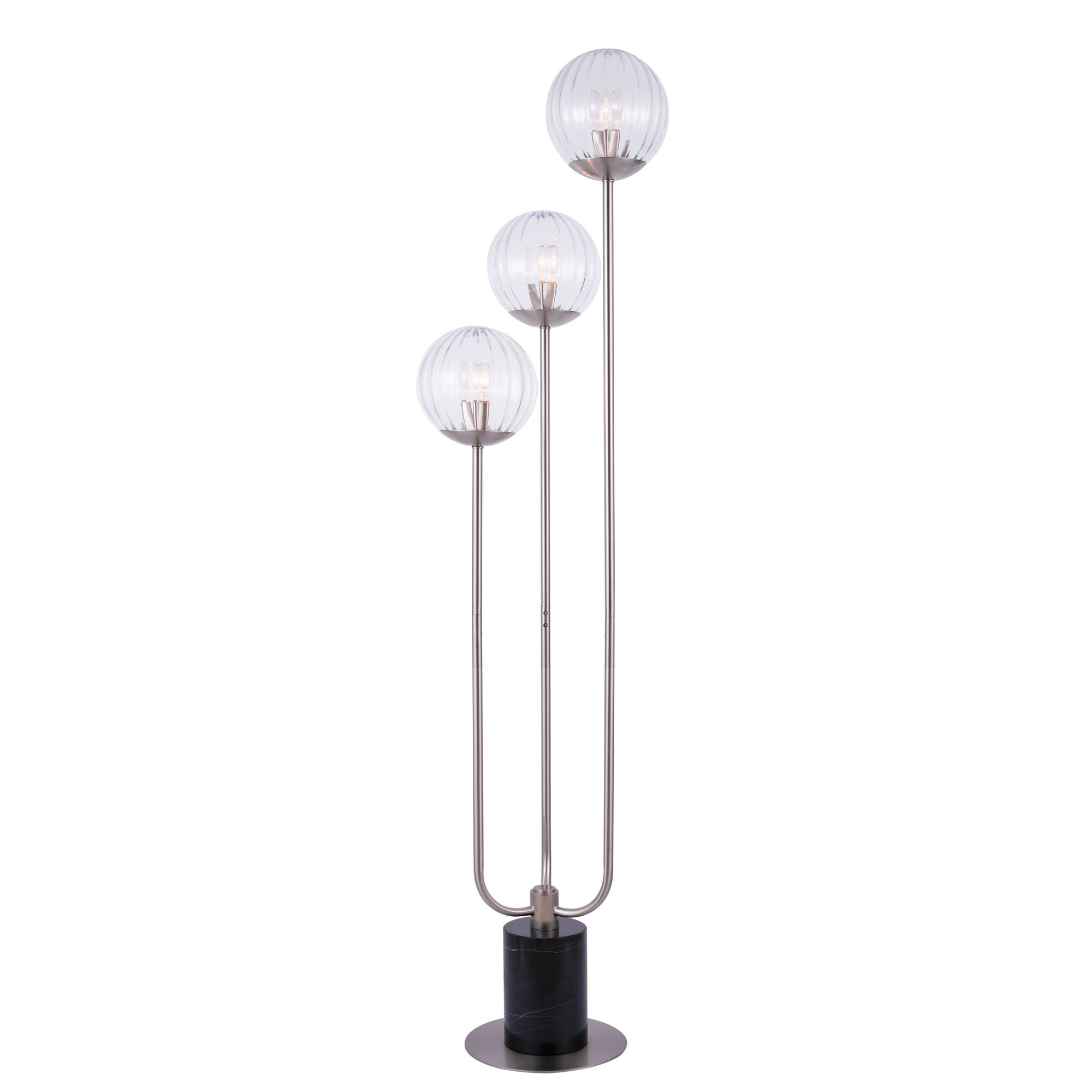 Lite-Source LS-83877 Haina 3 Light Floor Lamp