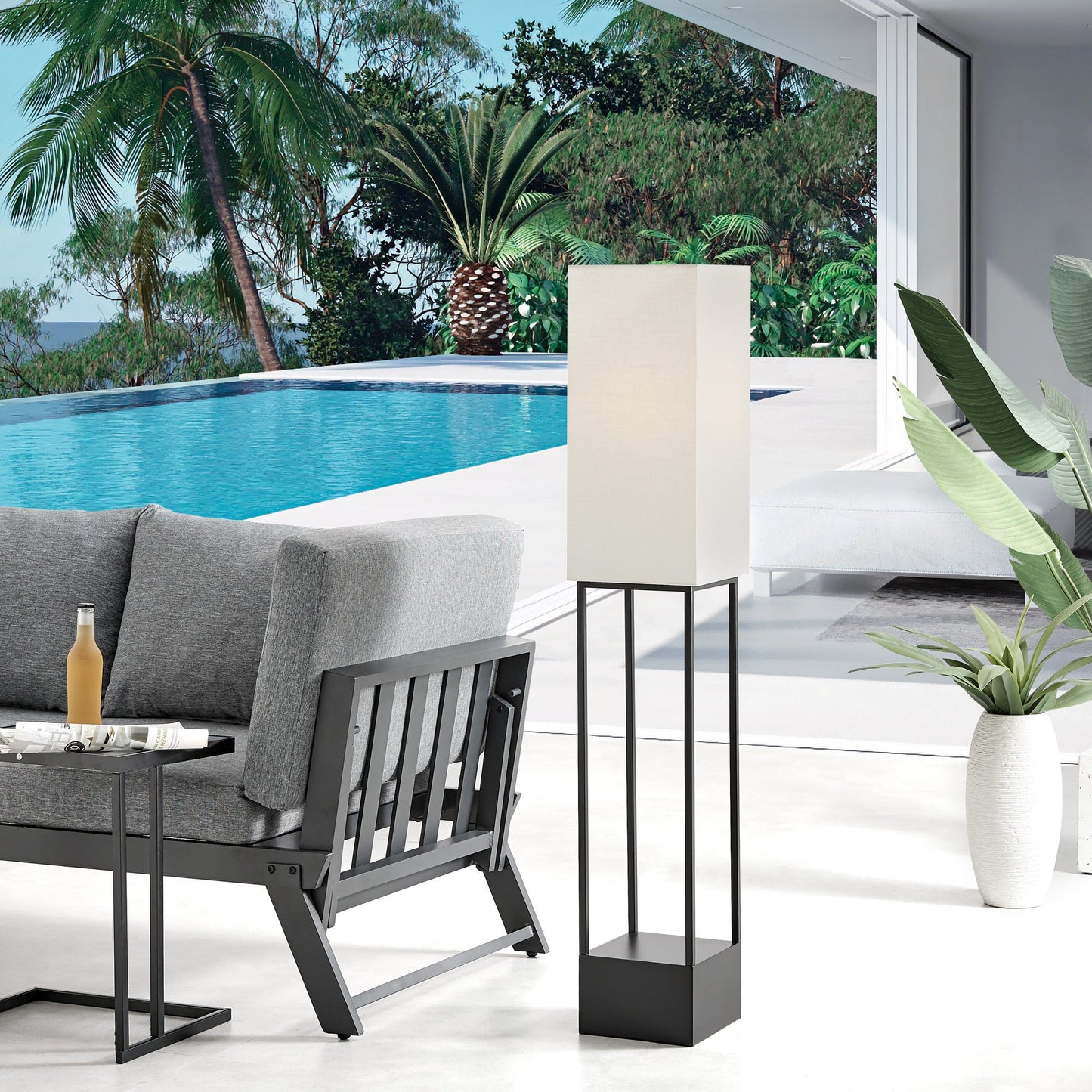 Lite Source LSO-83772 Quinlan Floor Lamp