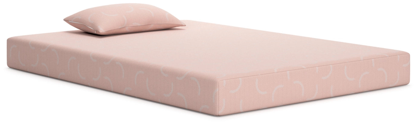 Ashley M43111 iKidz Coral Twin Mattress w/ Pillow