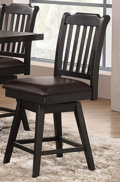 Urban Styles 2482 Memphis Espresso Swivel Counter Chair