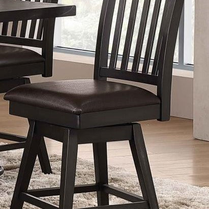 Urban Styles 2482 Memphis Espresso Swivel Counter Chair