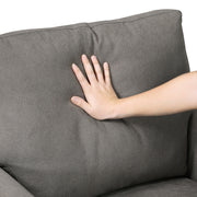 Homelegance 9519CHC-3 Aliana Brownish Gray Sofa