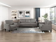 Homelegance 9519CHC-3 Aliana Brownish Gray Sofa