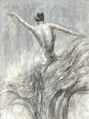 Classy Art SC1433 Hand Painted Textured Canvas 36 x 48 Dancer