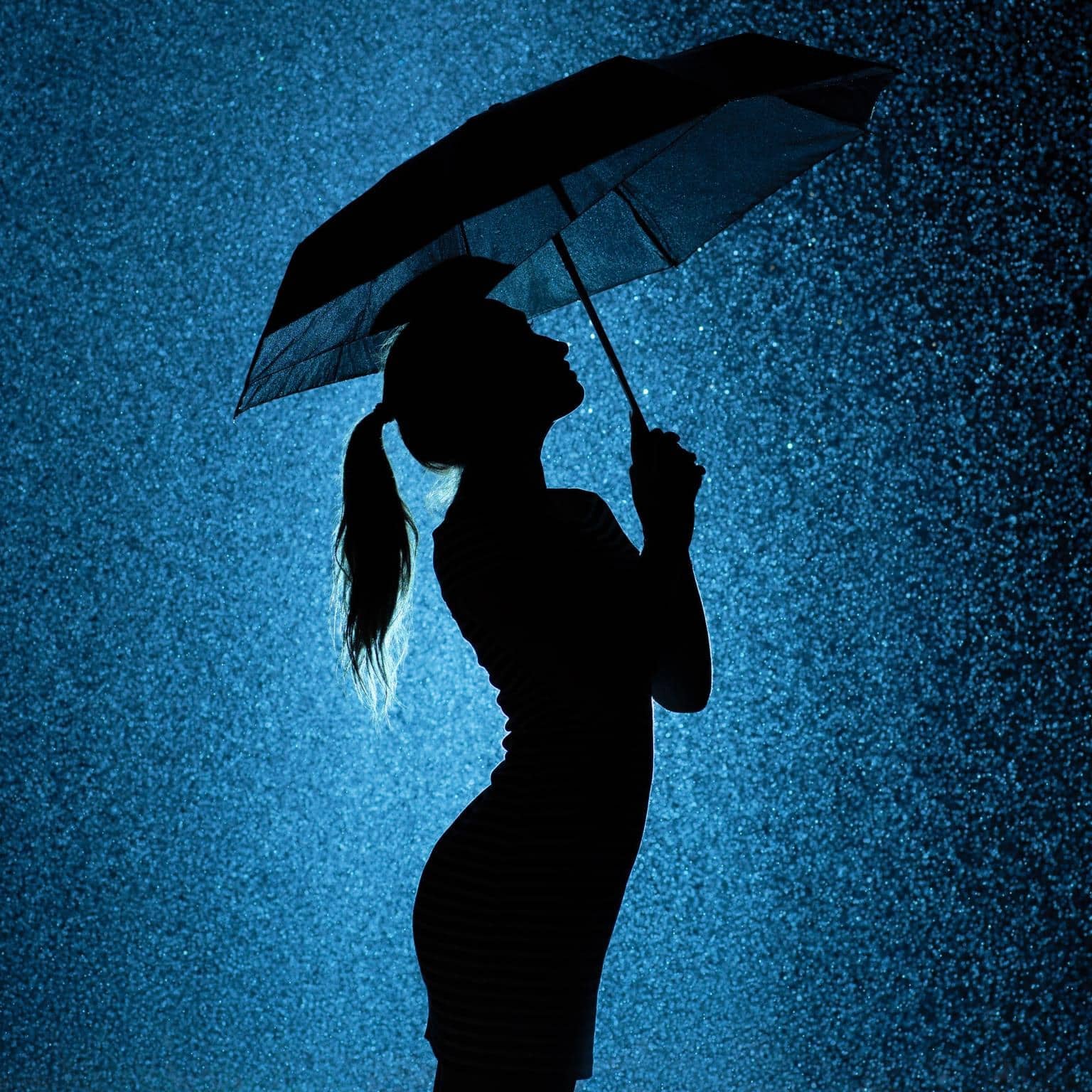 Classy Art SF1632 Tempered Glass w/ Foil 50 x 50 Rainy Night 2