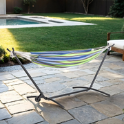 FOA GM-4001-PK Haley Hammock with Black Stand