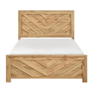 Homelegance 1534NPNA-1 New Corbin Natural Queen Bed in a Box
