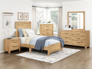 Homelegance 1534NA-5/6 New Corbin Natural Dresser & Mirror