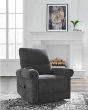 Ashley 1790312 Aureta Charcoal Power Lift Recliner