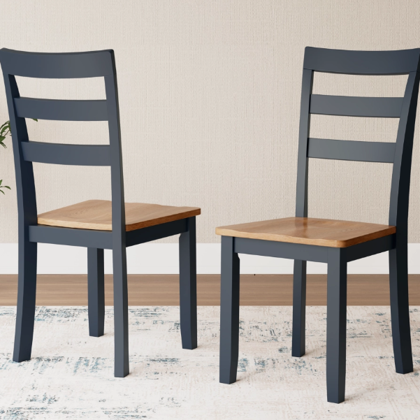 Ashley D399-01 Gesthaven Blue Dining Chair