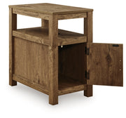 Ashley T190-117 Fendenmore Brown Chair Side End Table w/ USB