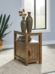 Ashley T190-117 Fendenmore Brown Chair Side End Table w/ USB