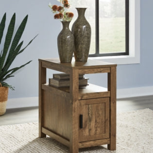Ashley T190-117 Fendenmore Brown Chair Side End Table w/ USB