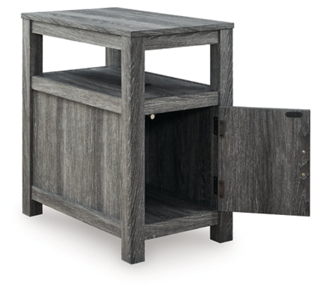 Ashley T190-317 Fendenmore Gray Chair Side End Table w/ USB