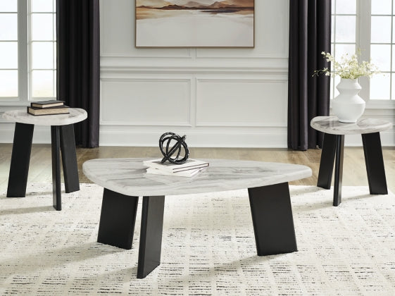 Ashley T389-13 Lilyberg 3 Piece Occasional Table Set